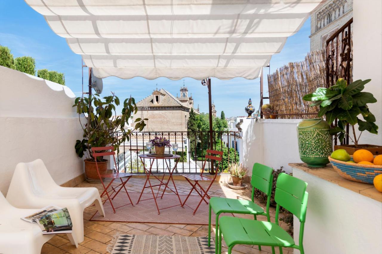 San Luis Luxury House With Terrace Villa Sevilla Eksteriør billede